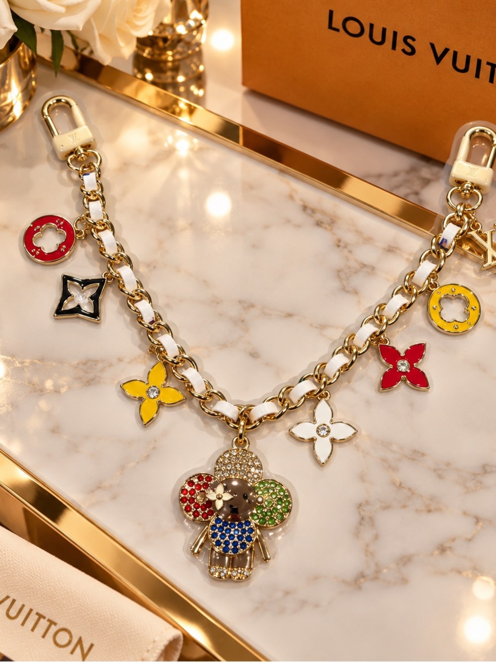 Colorful Bag Charm - Picture 1 of 3